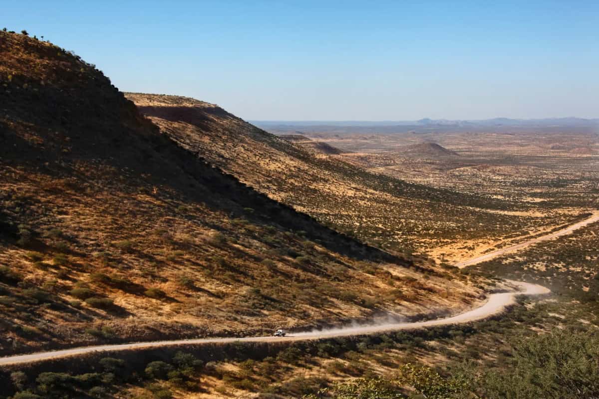 Remote Access Arizona Winding road through the mountains in Arizona.